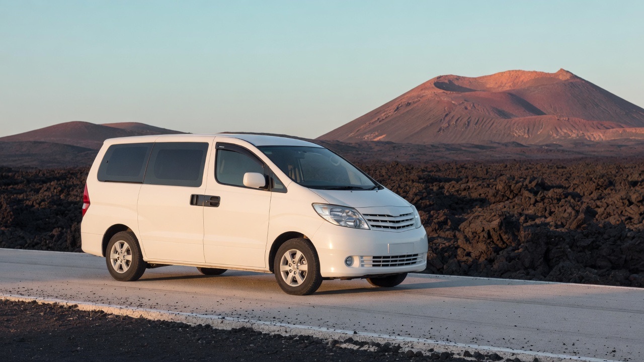 Monovolumen para grupos en Lanzarote